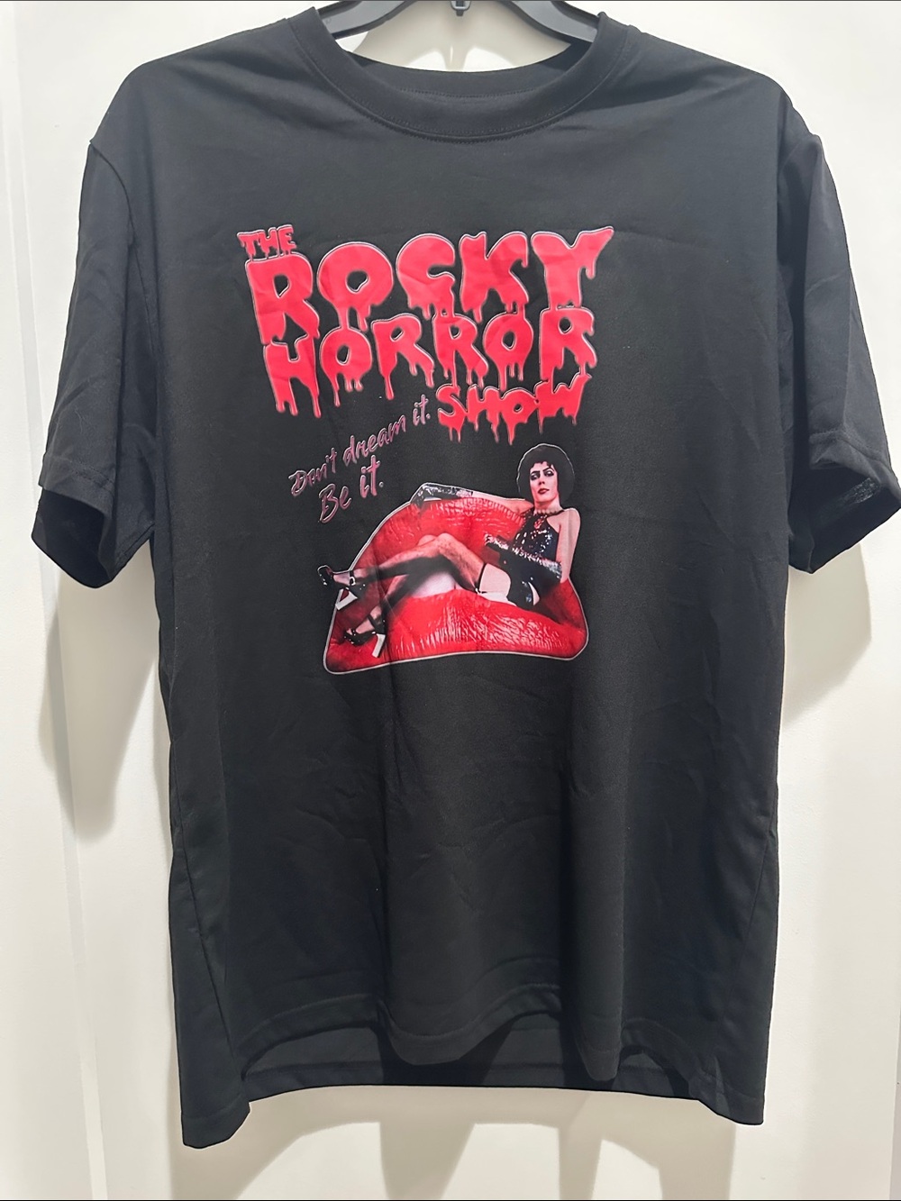 Rocky Horror Show Graphic Tee - Black with Red Print